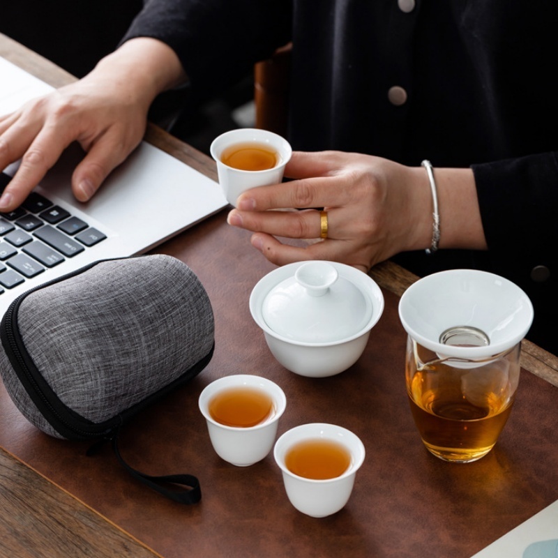 Portable Chinese Kung Fu Tea S - đánh giá và giá Korean Tea Set
