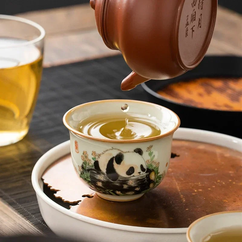 1 Pc Chinese Tradition Ru Kiln - đánh giá và giá Korean Tea Set