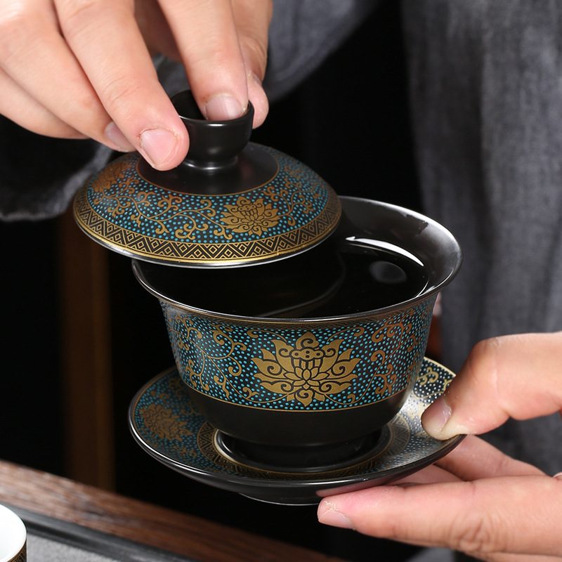 Trung Quốc Teaset Cổ Điển Gaiw - đánh giá và giá Korean Tea Set