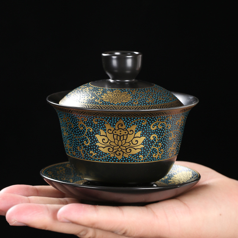 Trung Quốc Teaset Cổ Điển Gaiw - đánh giá và giá Korean Tea Set