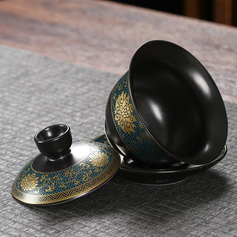 Trung Quốc Teaset Cổ Điển Gaiw - đánh giá và giá Korean Tea Set