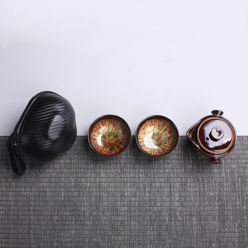 Di Động Bộ Ấm Trà Gốm Sứ Gaiwa - đánh giá và giá Korean Tea Set