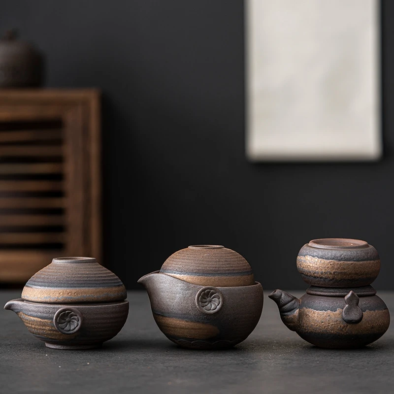 Portable Japanese Ceramic Teap - đánh giá và giá Korean Tea Set