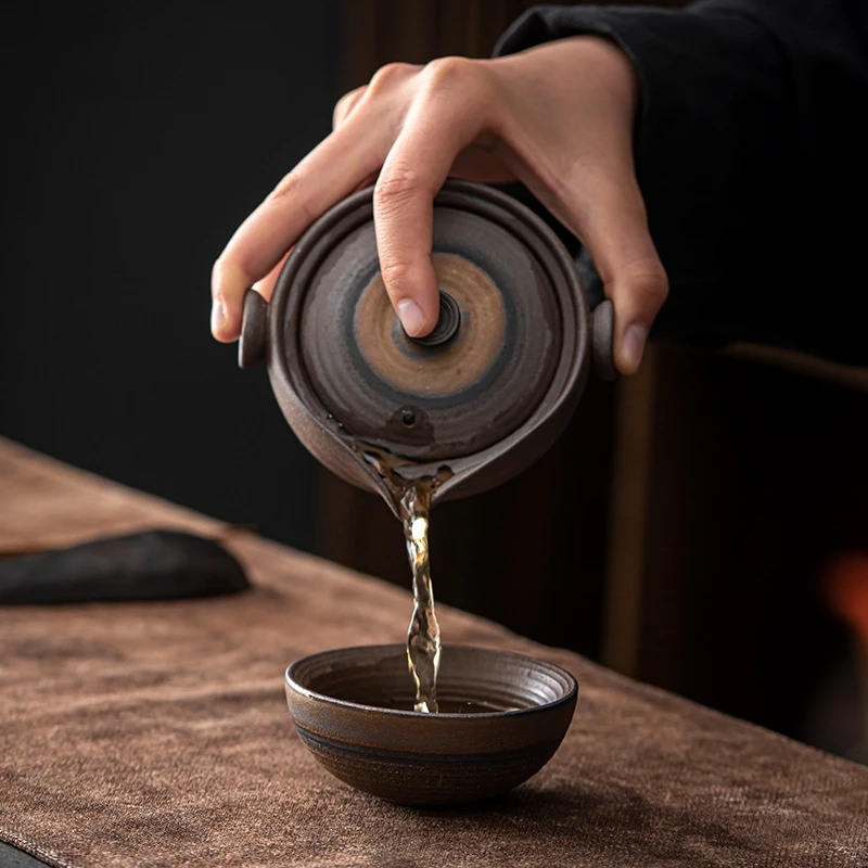 Portable Japanese Ceramic Teap - đánh giá và giá Korean Tea Set